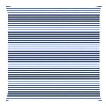 vidaXL Voile d'ombre Bleu et Blanc 6 x 6 m 100   polyester Oxford