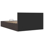 vidaXL Cadre de lit à rangement hydraulique sans matelas 140x200 cm