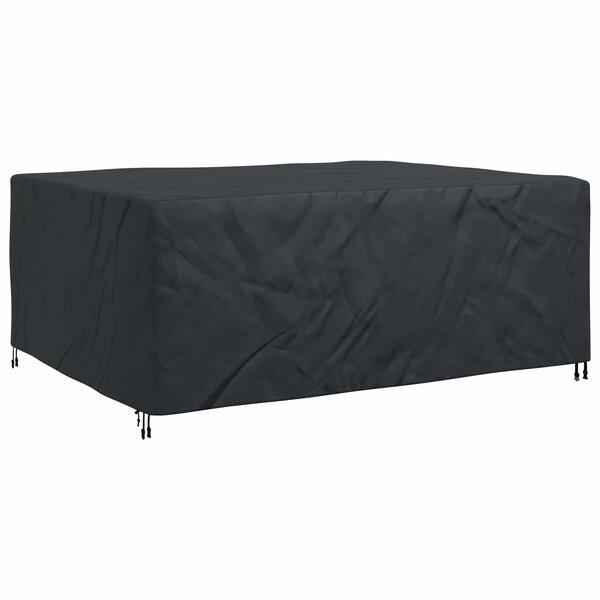 vidaXL Housse pour meubles Uni Noir 220 x 190 x 85 cm 210D