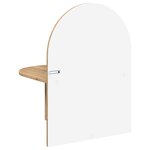 vidaXL Table de chevet 2 Pièces Chêne artisanal 48 x 49 x 65 cm