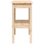 vidaXL Table console 80x40x75 cm Bois massif de pin