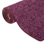 vidaXL Tapis à poils souples antidérapant 115x170 cm Violet