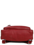 Sac à dos business en cuir - sac ordinateur - 	L32.0 x H37.5 x P11.0 cm - KATANA - 69513-Rouge