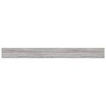 vidaXL Étagères murales 4 Pièces sonoma gris 100x10x1 5cm bois ingénierie