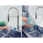 Balai pulvérisateur Easy Spray XL lave sol articulé 360° avec pulvérisateur housse micro duo