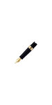 Waterman - hemisphere - bloc plume - finition dorés - plume extra fine plaqué or