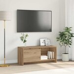 vidaXL Meuble TV chêne artisanal 90 x 35 x 40 cm Bois d'ingénierie