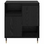 vidaXL Buffets 3 Pièces Chêne noir 180 x 35 x 70 cm Bois d'ingénierie
