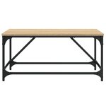 vidaXL Table basse chêne sonoma 75x50x35 cm bois d'ingénierie