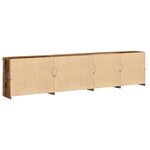 vidaXL Buffet Bois ancien 283 x 37 x 67 cm Bois d'ingénierie