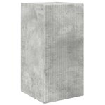 vidaXL Ensemble de meuble TV mural 4 Pièces Gris béton Bois d'ingénierie