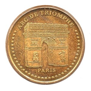 Mini médaille monnaie de paris 2007 - arc de triomphe