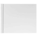 vidaXL Film Miroir Auto-adhésif 90 x 150 cm 2 Pièces Argenté PET