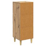 vidaXL Armoire à tiroirs 33 x 34 5 x 90 cm Bois d'ingénierie