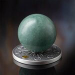 Pièce de monnaie en Argent 10 Cedis g 62.2 (2 oz) Millésime 2025 Solar System URANUS