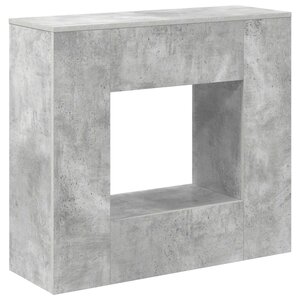 vidaXL Gris Béton 82 x 29 x 74 cm