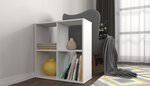 Etagères bibliothèque cube REGAL 4 compartiments BLANC