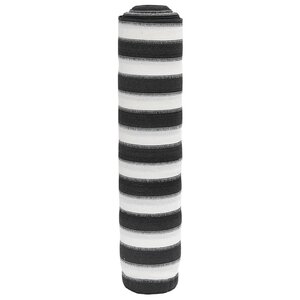 vidaXL Filet brise-vue anthracite et blanc 2x50 m PEHD 195 g/m²