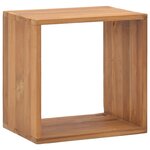 vidaXL Table de chevet 40x30x40 cm Bois de teck solide