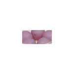 Perle satinée silkbead ø 14mm violet 5 pièces