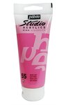 Peinture studio acrylique tube rose azo 100 ml pébéo