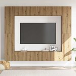 vidaXL Ensemble de meuble TV mural 8 Pièces chêne artisanal