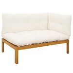 vidaXL 132 x 92 x 82 cm Bois d'acacia