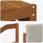 vidaXL Ensemble de canapés d'extérieur 9 pc Naturel et gris clair