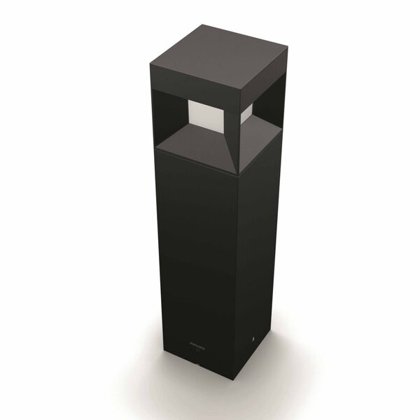 Philips mygarden borne lumineuse led parterre 1x8 w noir 1649347p0