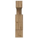 vidaXL Ensemble meuble TV 8 Pièces chêne artisanal 80 x 30 x 30 cm