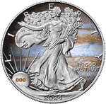 Pièce de monnaie en Argent 1 Dollar g 31.1 (1 oz) Millésime 2024 Planets of the Solar System JUPITER LIBERTY