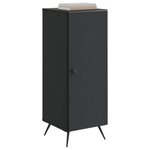 vidaXL Buffet Noir 33 x 34 5 x 90 cm Bois d'ingénierie