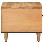 vidaXL Table basse Marron 80 x 50 x 40 cm Bois de mangue massif