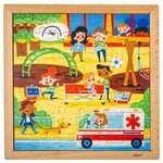 Services d'urgence - ambulance  49 pièces de puzzle