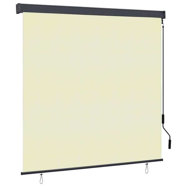 vidaXL Store roulant d'extérieur 170 x 250 cm Crème