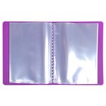 Porte-vues PP 20 Vues 11x15cm Coloris Aléatoire EXACOMPTA