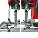 Einhell scie sauteuse pendulaire 620w th-js 85