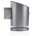 Smartwares lampe murale avec capteur pir argenté 5000.701