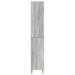 vidaXL Ensemble de Meubles 2 Pièces Sonoma gris Bois d'ingénierie
