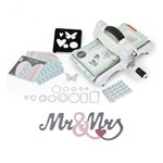 Machine de découpe Big Shot Sizzix + Matrice Mr & Mrs