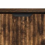 vidaXL Table basse Chêne fumé 90 x 49 x 46 cm Bois d'ingénierie