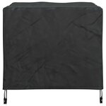 vidaXL Housse pour meubles Uni Noir 64 x 64 x 65 cm Tissu Oxford 600D
