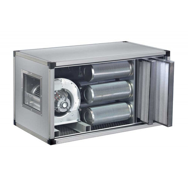 Caisson de ventilation à charbon actif motorisé - ecl9 - carbo 9c -  -
