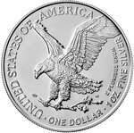 Pièce de monnaie en Argent 1 Dollar g 31.1 (1 oz) Millésime 2025 Cyber Hunters EAGLE