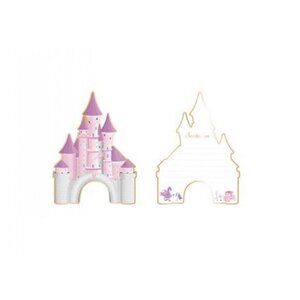 Set de 8 invitations Princesse