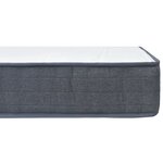 vidaXL Matelas de sommier tapissier 200x90x20 cm