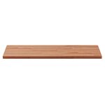 vidaXL Dessus de table 60x40x1 5 cm rectangulaire bois massif de hêtre