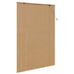 vidaXL Stores et Occultants Marron Clair 150 x 220 cm Bambou