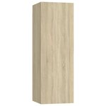 vidaXL Ensemble de meubles TV 10 Pièces Chêne sonoma Bois d'ingénierie