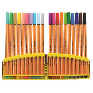 Colorparade x 20 stylos-feutres point 88 Assortis dont 10 pastel x 10 STABILO